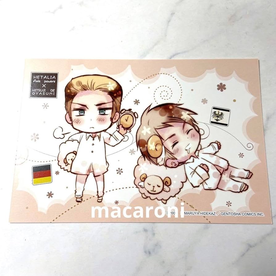 Amazon.co.jp: ヘタリア×羊でおやすみCD特典プロイセン ドイツ